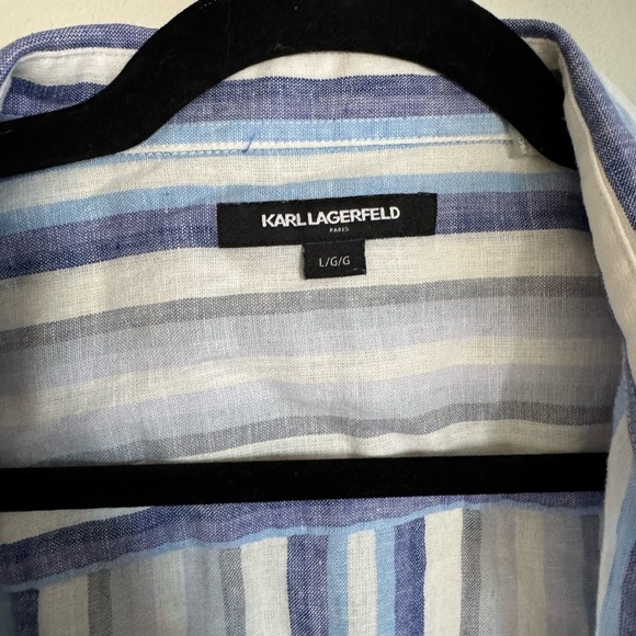 Karl Lagerfield button down shirt - Picture 3 of 5